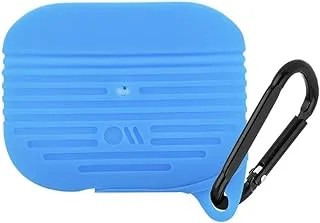 Case-Mate - Tough Airpods Pro Case Waterproof Up To 3-Feet And Wireless Charge Compatible Blue