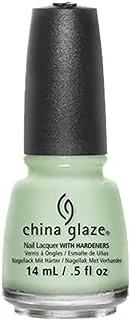 China Glaze Refresh Mint Nail Polish Lacquer With Hardeners 14ml