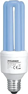 SYLVANIA 20W E27 BL368 Insect Killer Replacement UV Blacklight Bulb with Blue Fluorescent Light