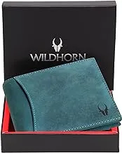 WILDHORN Genuine Leather Hand-Crafted Wallet For Men, Bifold Leather Wallet ,Model-WH1173