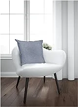 Home Town Plain Micro Fibre Blue Cushion With Filler,45X45cm