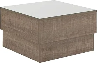 Artely Parati Coffee Table, Cinnamon Brown- W 60 cm X D 60 cm X H 35 cm