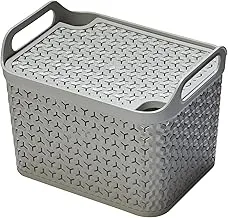 Strata, Made in UK, Medium Urban Store Basket, Cool Grey Color