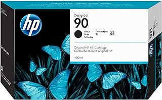 HP (Hewlett Packard) Original C5058A HP 90 400-ml DesignJet Ink Cartridge, Black