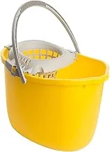 Apex CLEANING BUCKET 15 L WITH WRINGER, Yellow, 10361