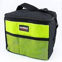 Sannea Insulated Cooler Lunch Bag, Green, BD-CLR-1012