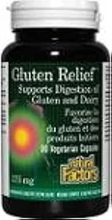 Natural Factors Gluten Relief 375 mg 90 Vegetarian Capsules