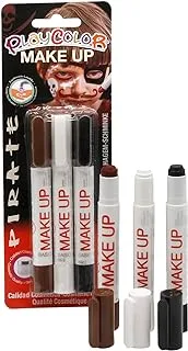 Playcolor 01042 5 g Basic Make Up Pocket Pirate Set Face Paint Stick