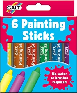 Galt Toys, 6 Painting Sticks,Kids Sticks, Ages 3 Years Plus