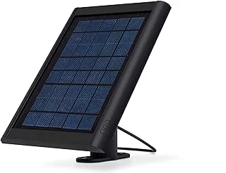 Ring Solar Panel, Black, compatible with Ring Spotlight Battery and Stick Up Battery Cameras