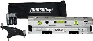 Johnson Level & Tool 40-6184 Magnetic Torpedo Laser Level, Red, 1