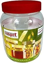 Sunpet Round Spice Jar, 1000 ml Capacity