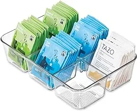 InterDesign Kitchen Storage and Organizers, Plastic, Clear