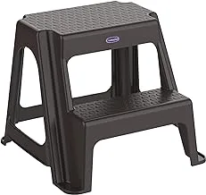 Cosmoplast Ladder Stool, Dark Brown