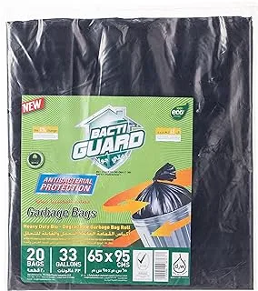 Bacti Guard Black Flat 65 x 95 Cm, 33 Gallon, 20 x 20 pcs