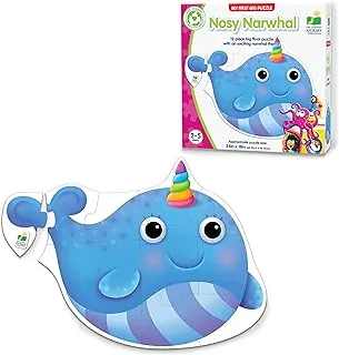 The Learning Journey - My First Big Floor Puzzle - Nosy Narwhal