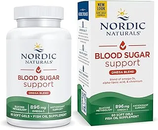 Nordic Naturals Omega Blood Sugar, 60 Softgels