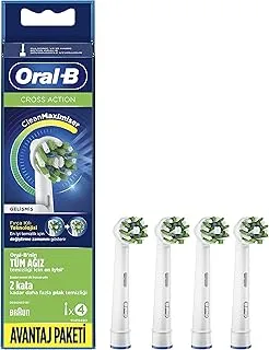 Oral-B Cross Action Replacement Brush Heads Eb50 - Pack Of 4