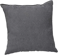 Decorative Cushion 500 grams Size 45*45 cm, Dsb- 46, Grey By Ibed Home, Poly Viscose Material