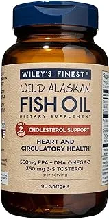 Wiley's Finest Cholesterol Support Softgels 90'S