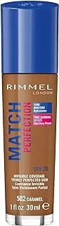 Rimmel MATCH PERFECTION foundation #502-caramel 30 ml