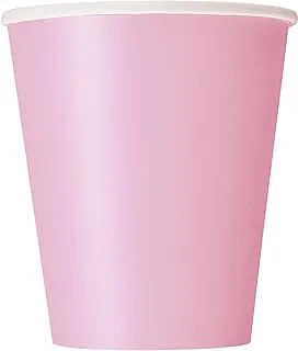 Unique Lovely Cup, Pink, 9 Oz Capacity