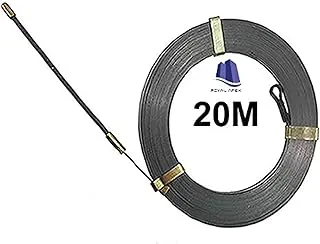 Royal Apex Electric or Communication Wire Pulling Spring for Electrical Works and Multi-Purpose Use. (3.2mm x 20 Meter)