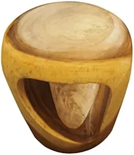 Dubai Garden Centre Natural Aesthetic Suar Wood Stool