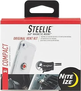 Nite Ize Original Steelie Vent Mount Mount Kit- حامل مغناطيسي للسيارة للهواتف الذكية