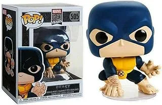 Funko Pop! Bobble Marvel: 80th-First Appearance-The Beast - Marvel Comics - Collectable Vinyl Figure - Gift Idea - Official Merchandise - Toys for Kids & Adults - Comic Books Fans