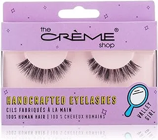 The Crème Shop Natural Defining Eye Lashes. Made With 100% Human Hair -Valley Girl