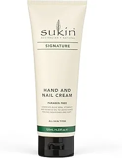 Sukin - Hand & Nail Cream, Signature Collection for Dry Hands, 4.23 fl oz 125 mL