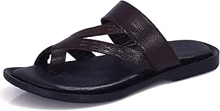 Burwood Men BWD 308 Leather Slippers