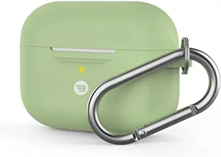 Baykron PT-P1AGR جراب سيليكون Airpods Pro W / Carabiner Avocado Green