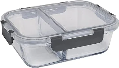 Royalford Airtight Food Storage Box With 2 Compartments, 950 Ml, Rf9215