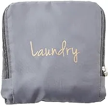 MIAMICA Neon Laundry Bag, Grey/Gold, One Size, Miamica Laundry Bag, Assorted Styles