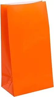 Unique Paper Party Bag 30-Pieces, Orange