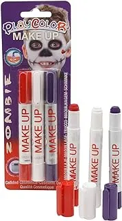 PLAYCOLOR MAKE UP THEMATIC POCKET ZOMBIE BL(3)