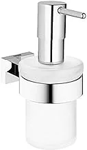 Grohe Essentials Cube Soap Dispenser With Holder, 40756001