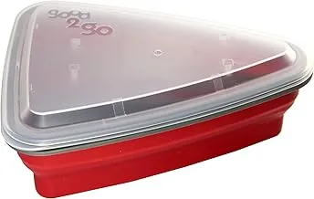 Good 2 Go Expandable Pizza Container, 1.2 Liter Red G35004