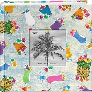 Travel Designer Photo Album, Tropical Drinks 4 x 6 Inch DA-200TRP/TD