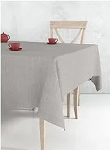 Home Town Plain Cotton Grey Table Cover,140X200cm