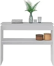 Artely Creta Console Table, White - W 100 cm x D 30 cm x H 78.5 cm