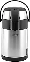 Geepas GVF5262 Vacuum Flask | Coffee Heat Insulated Thermos | 2.5L,Coffee, Hot Water, Tea, Beverage | Ideal for Social Occasion, Commercial & Outings