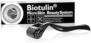 Biotulin Microskin Beauty Skin Roller-Micro Needle Roller 540 ultra-fine tips, surgical steel, tailored for Skin Care Face & Neck Roller- Anti Aging Wrinkle Treatment Beauty Tool