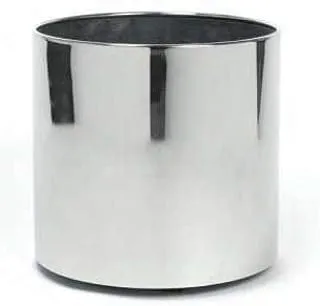 Gover Stainless Steel Table Top Planter (Mirror/Glossy, 18 x18cm)