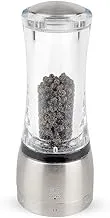 Peugeot Daman Pepper Mill U Select 16cm Acrylic/Steel. 6 precision grind settings. Stainless steel mechanism.Rust resistant. Made in France.