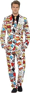 بدلة Smiffy's Comic Strip Suit ، متعدد الألوان ، XL ، 43526XL