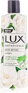 Lux Botanicals Body Wash Skin Detox with nourishing camellia and aloe vera, for soft, natural and fragrant skin, 250ml (Pack of 2)