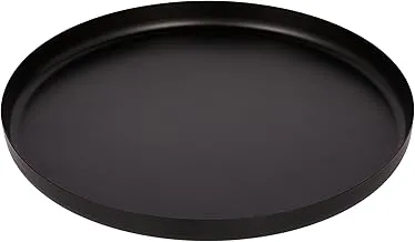 Hema Black Iron Candle Plate 25Cm